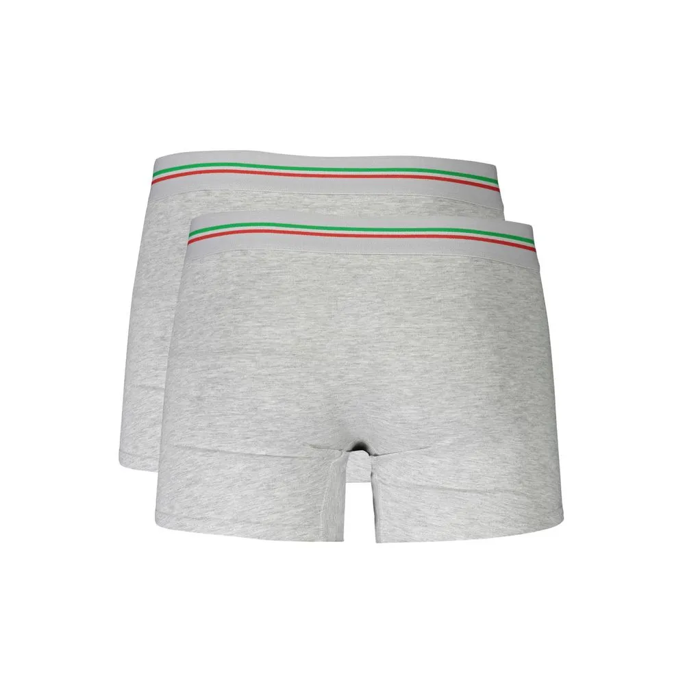 Aeronautica Militare Gray Cotton Underwear