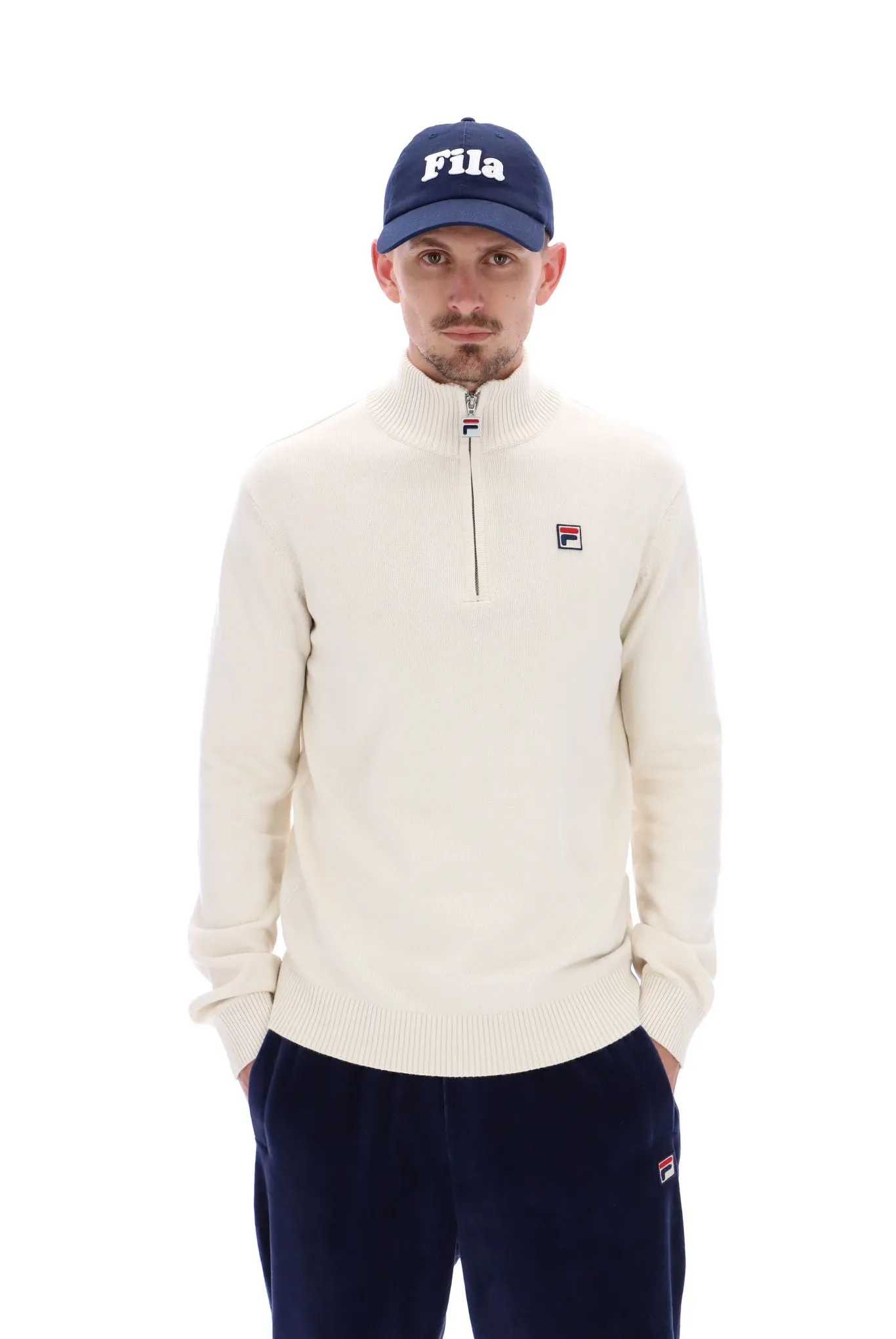 Alesi 1/4 Zip Up Knit Jumper