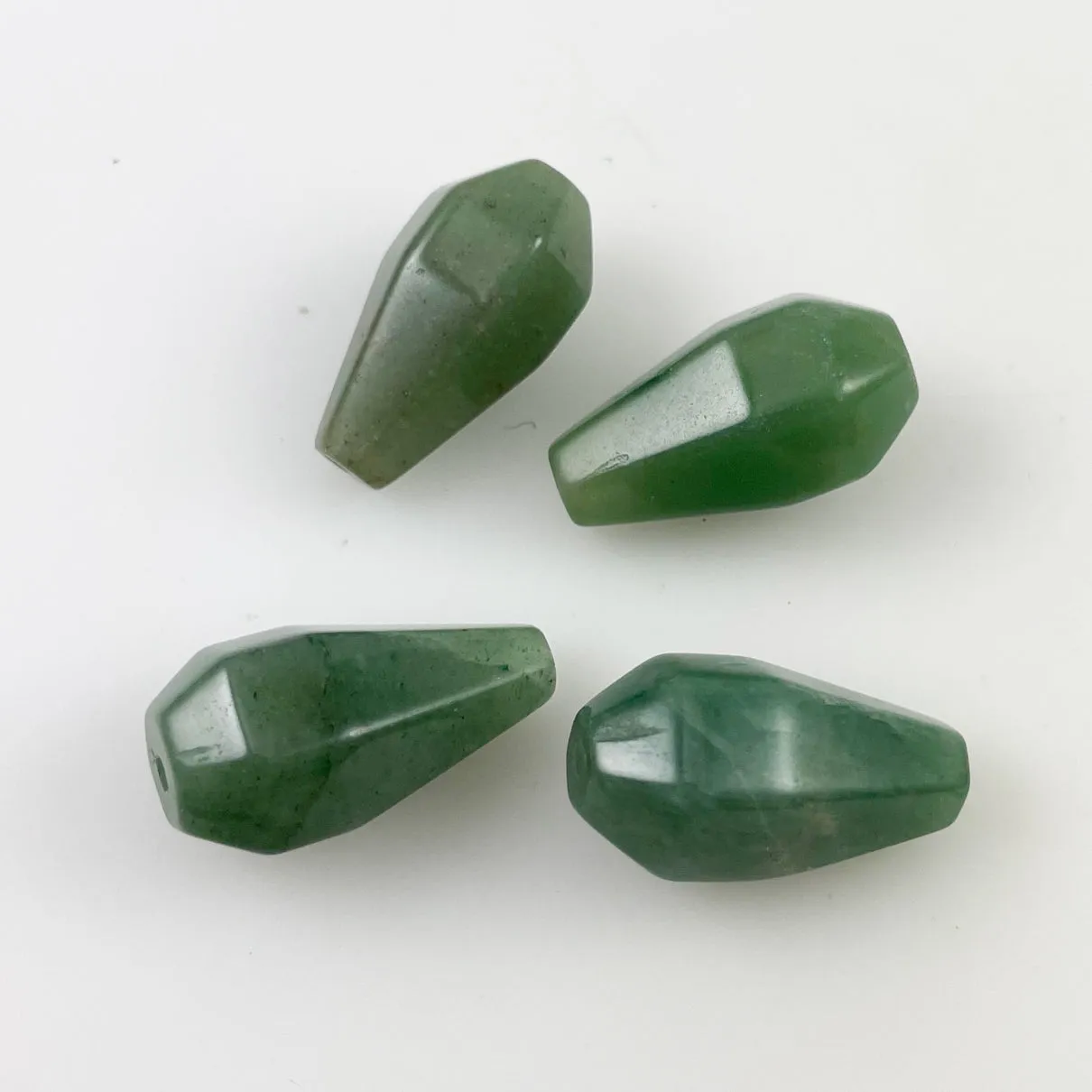 Aventurine Pendant Beads Pairs