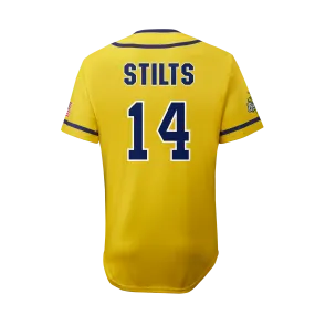 Bananas Stilts #14 EvoShield Jersey - Yellow