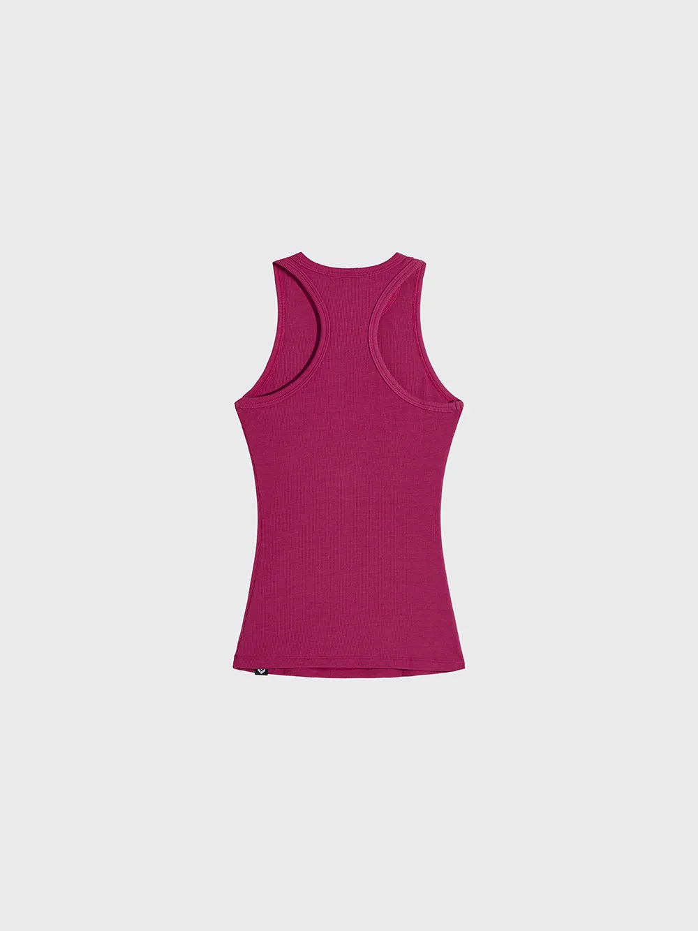 BARRY'S MAGENTA RIB TANK