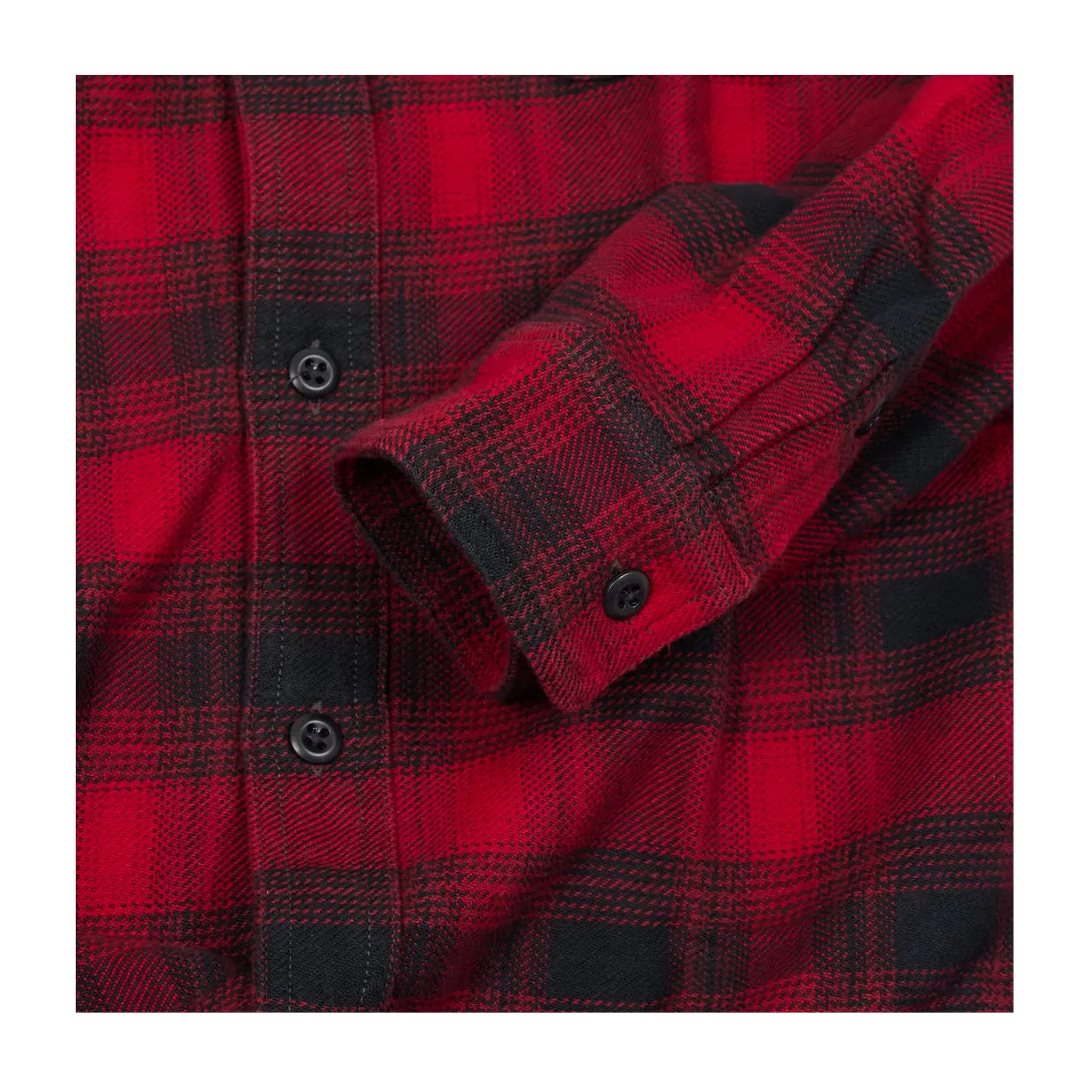 Camicia Uomo Filson Vintage Flannel Work Shirt Rosso / Nero