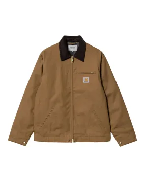 Carhartt Wip Detroit Jacket Hamilton Brown Tobacco Rigid