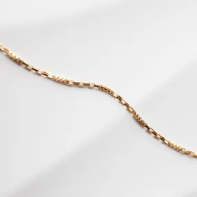 Fiona Mini Figaro Box Chain Necklace