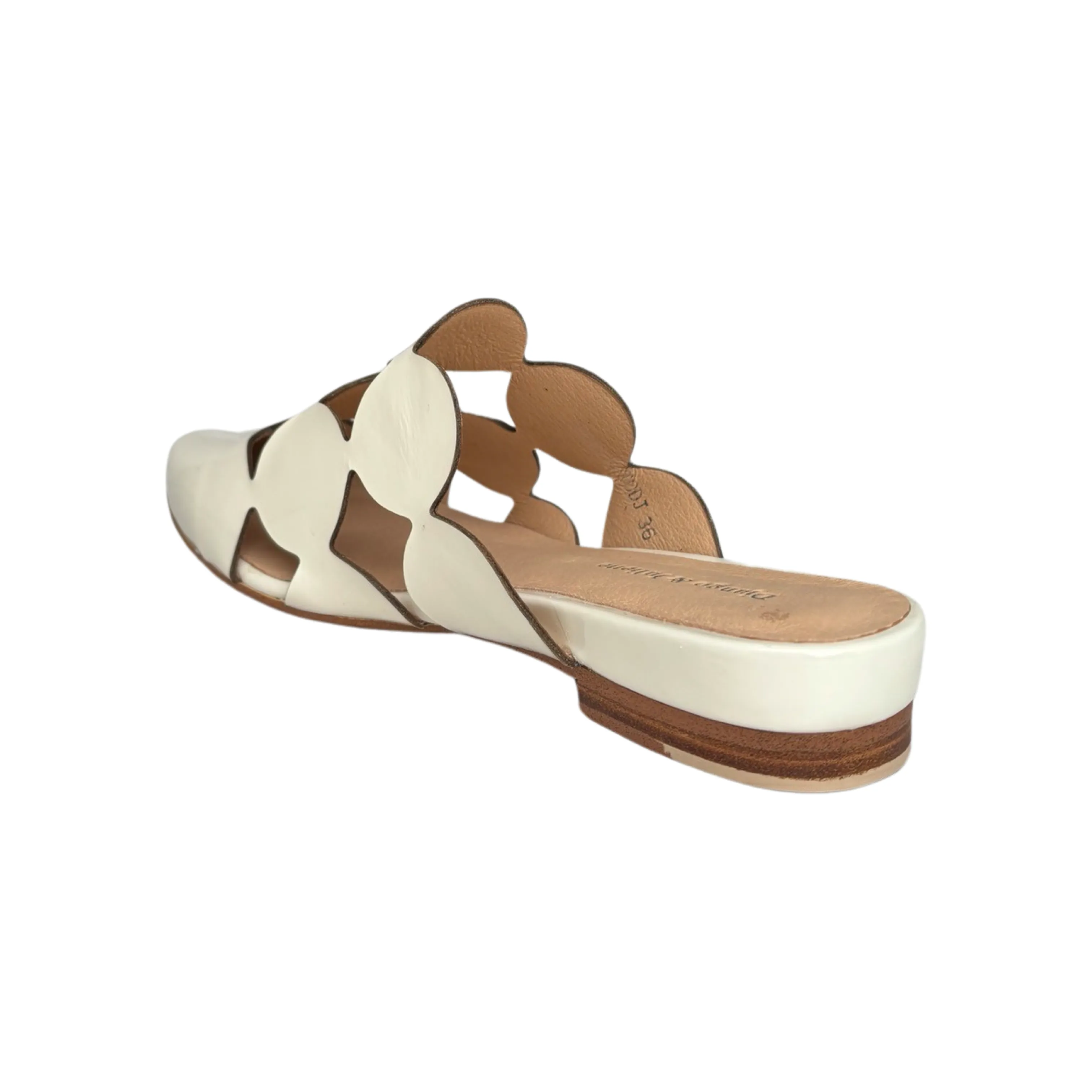 Forli Ivory Patent Flat Slide