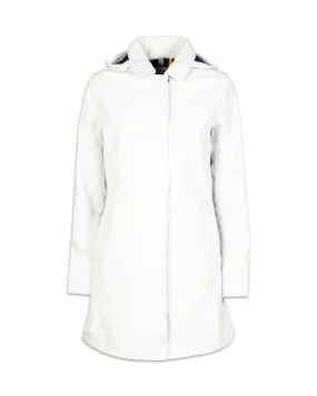 Giacca Donna K-Way Mathy Bonded Bianco