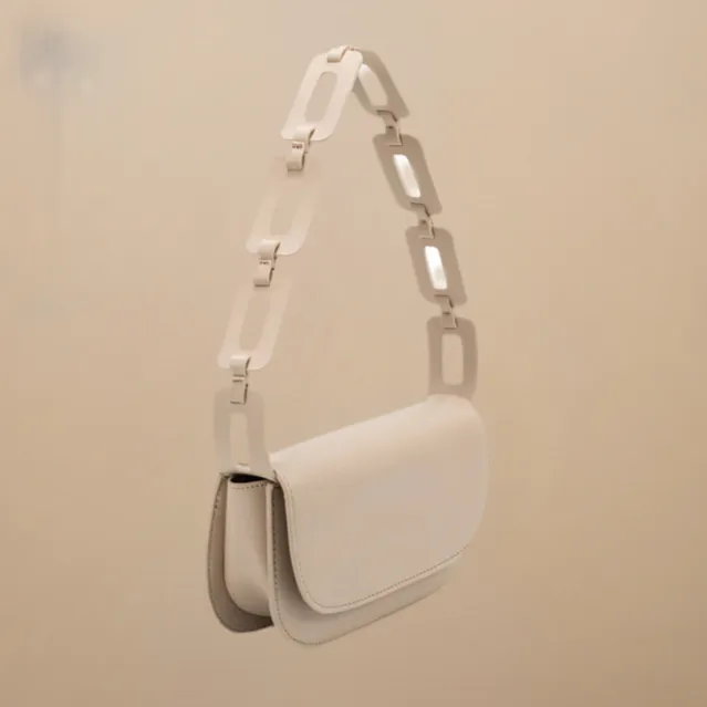 Inez Nude Recycled Vegan Shoulder Bag