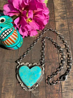 Kingman Heart Necklace #7