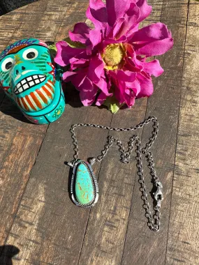 Kingman Teardrop Necklace #1