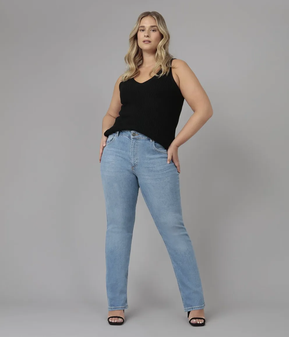 Lola Denver jeans, high-rise straight