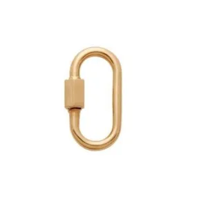 Marla Aaron Medium Lock in 14k Yellow Gold