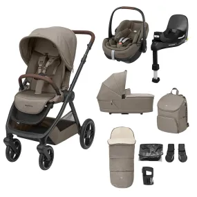 Maxi Cosi Oxford 9 Pieces Premium Travel System - Twillic Truffle