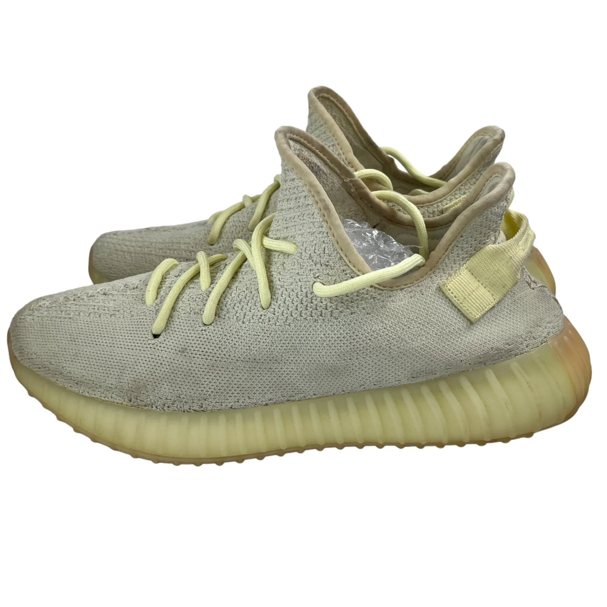 Men's 350 V2 Butter Low Trainers Yellow Size EU 43.5 / UK 9.5