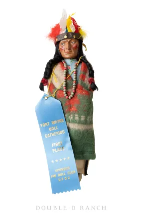 Miscellaneous, Doll, Skookum, Chief, 12, In Original Box, Mint Condition, Vintage, 783