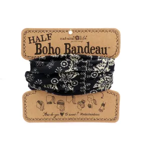 Natural Life Half Boho Bandeau Black