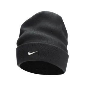 Nike Peak Standard Cuff Metal Swoosh Beanie - Charcoal Heather