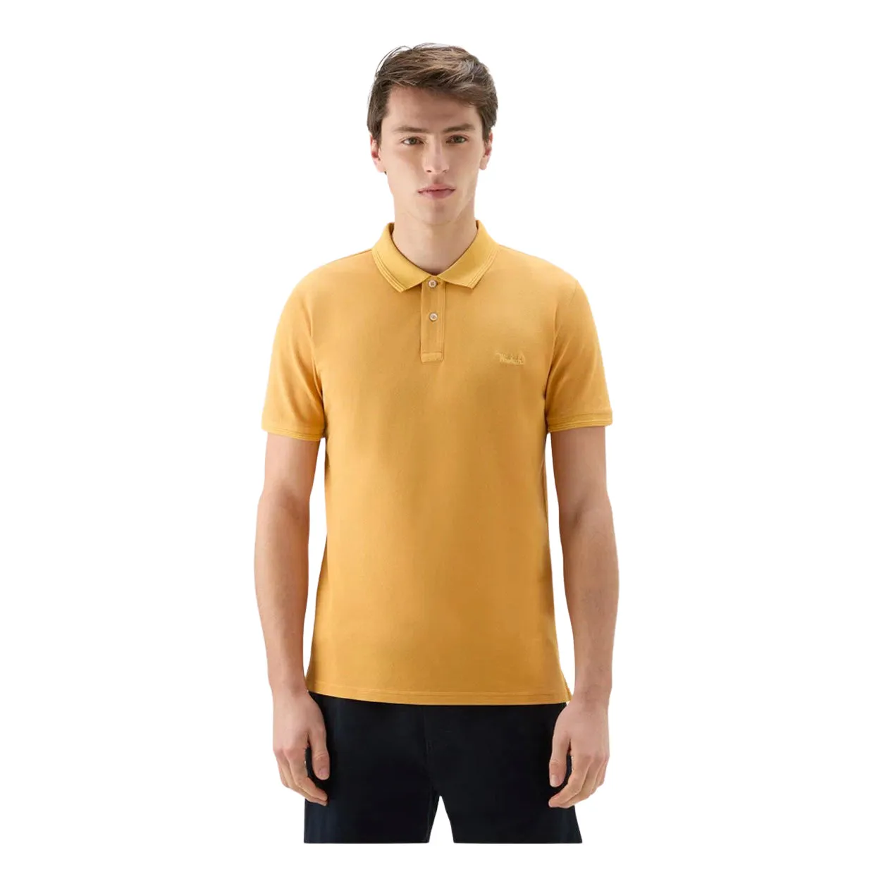 Polo Uomo Woolrich Mackinack Giallo