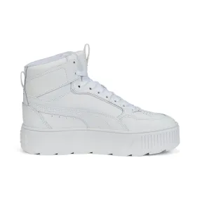 Puma high sneakers shoe with wedge Karmen Rebelle Mid 387213 01 white