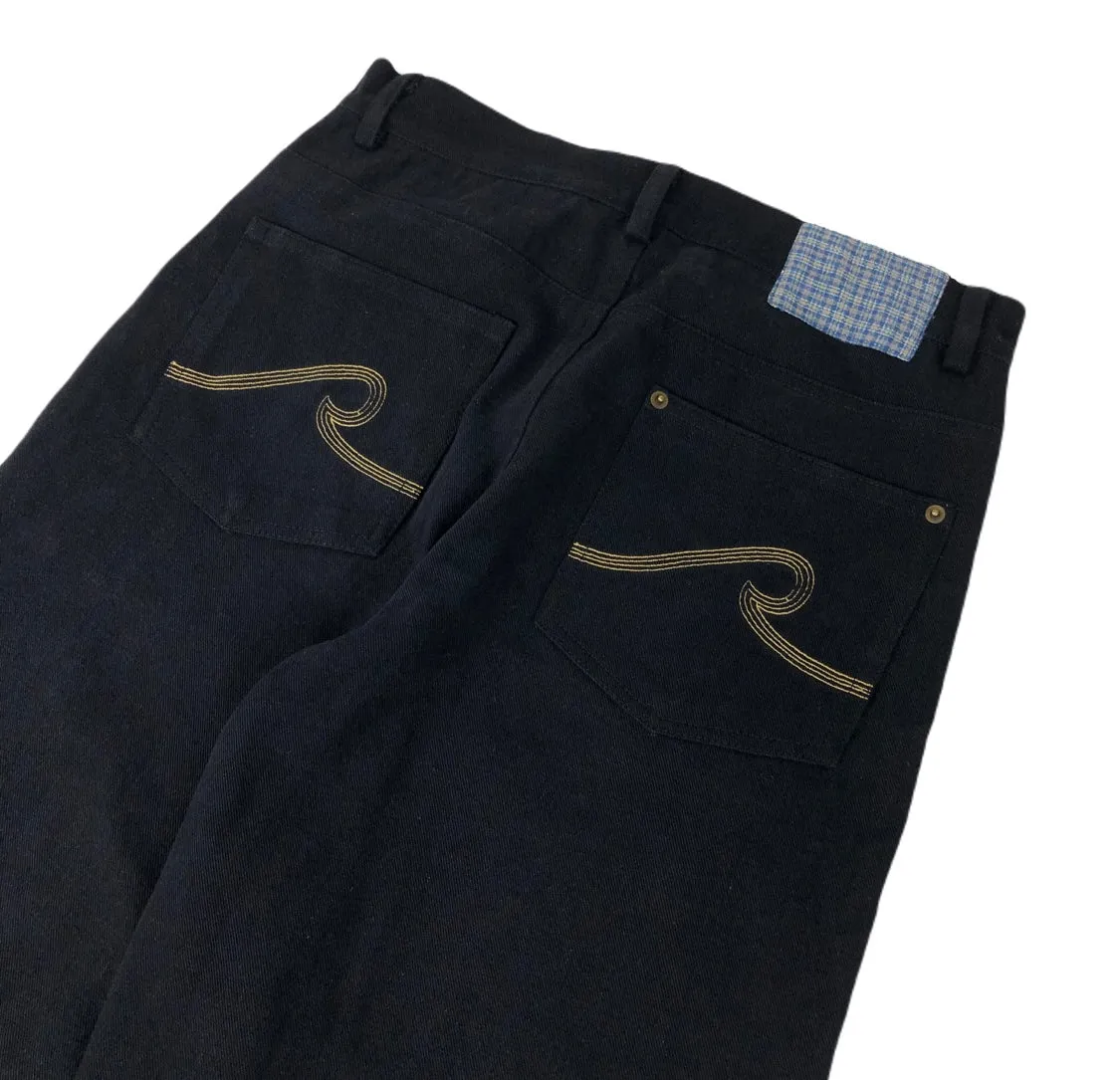 Rerun Grafter Pants (Black Denim)