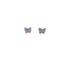 Screw-back Butterfly Earring