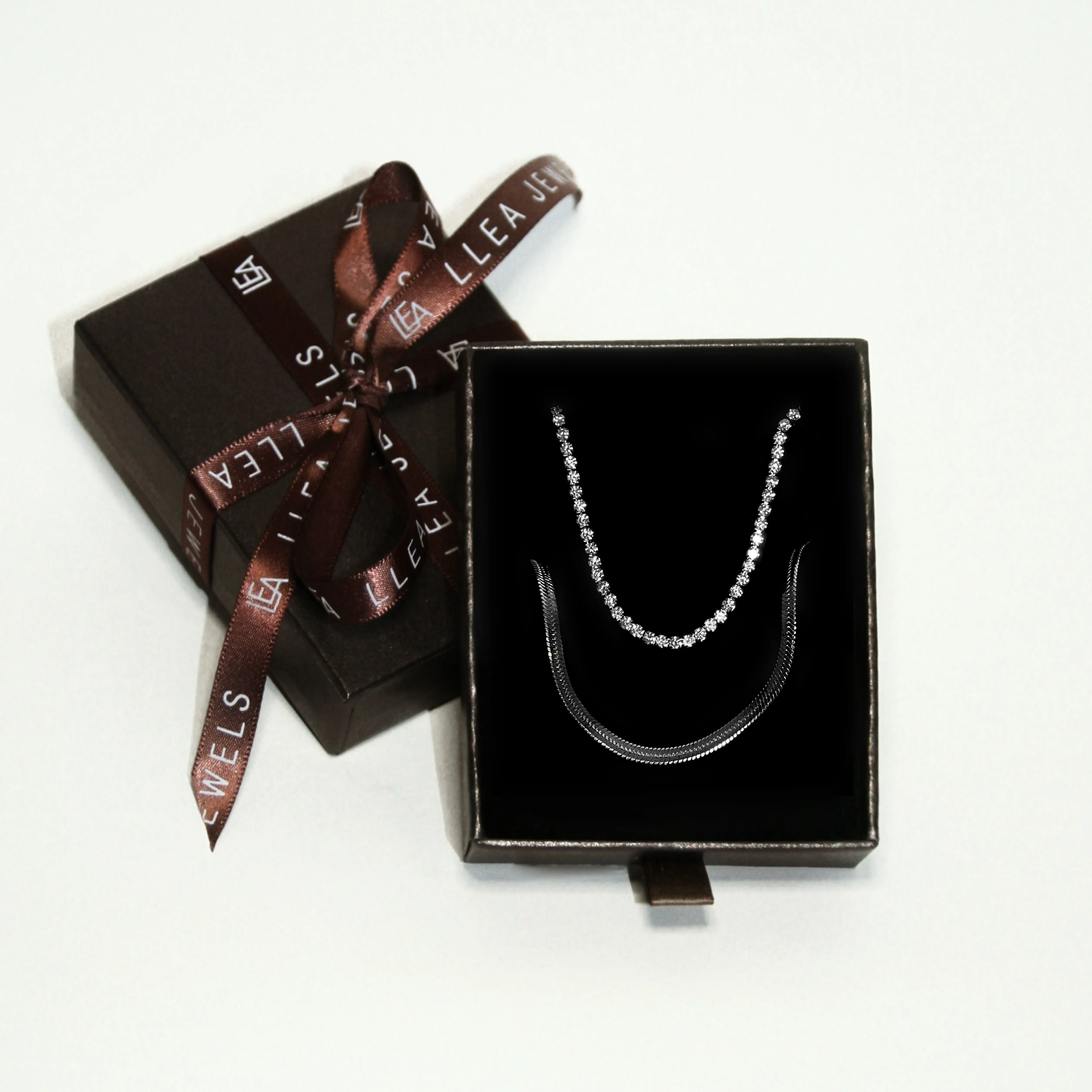 Shiny Flat Snake Giftset | Silver