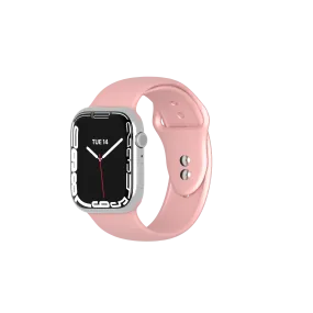 Silicone Bands for Apple Watch 3/4/5/6/7/SE 42/44/45mm - Pink