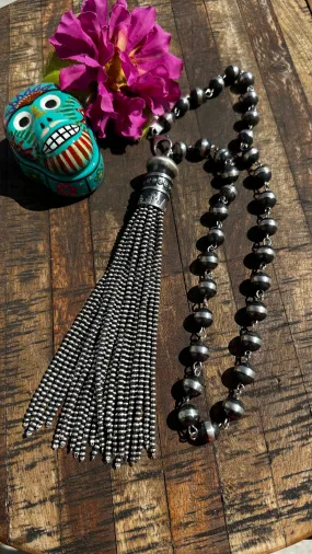 The Pearl Tassel Necklace