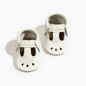 Toasted Bright White Mary Jane Baby Shoe