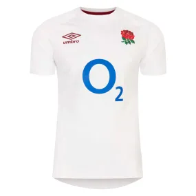 Umbro Men's England Rugby Home Replica Jersey 23/24 - White