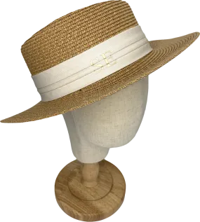 Unique Avenue Brown Personalised Straw Hat One Size