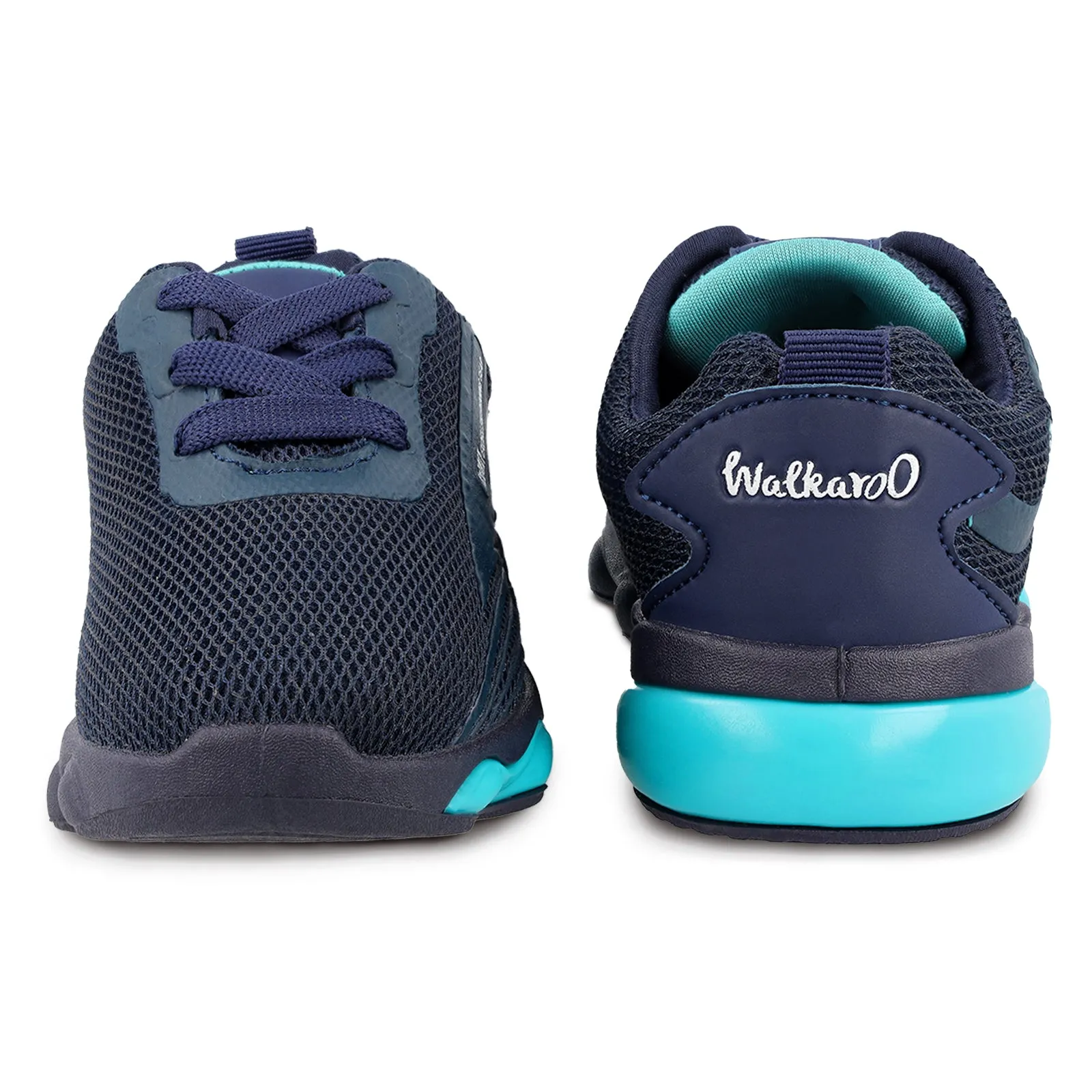 Walkaroo Kids Pull-on Sock Shoes - WK340 Navy Blue