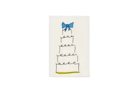 Wedding Cake Card in Blue